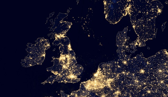 Satellite Image of the UK
