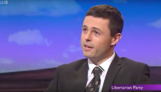 Will Taylor, LPUK, on The Daily Politics